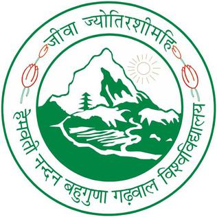 Hemvati Nandan Bahuguna Garhwal University logo