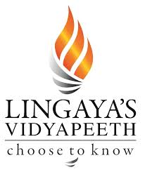 Lingaya's Vidyapeeth logo