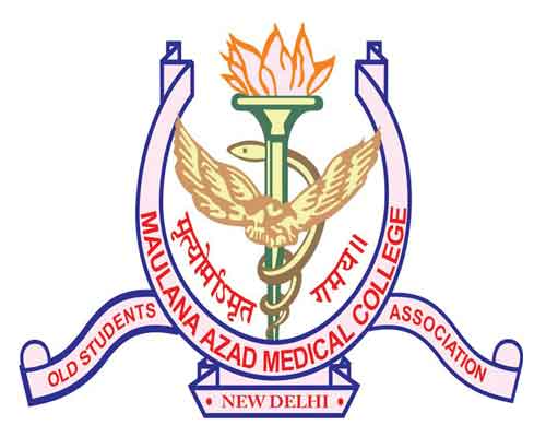 Maulana Azad Medical College  logo
