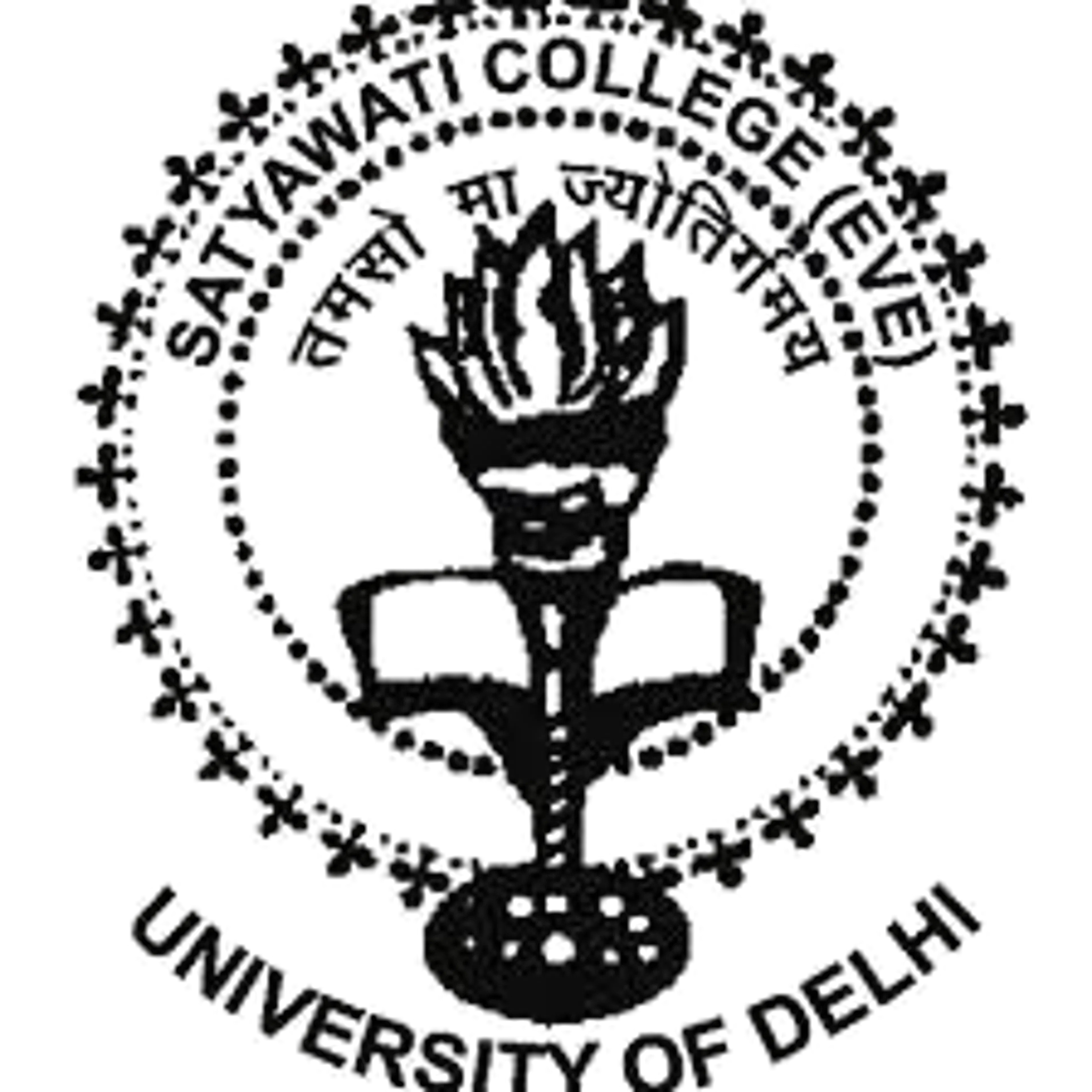 Satyawati Evening College  logo